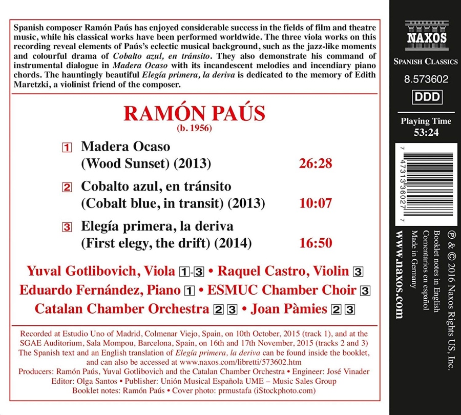 Paús: Works for Viola - slide-1