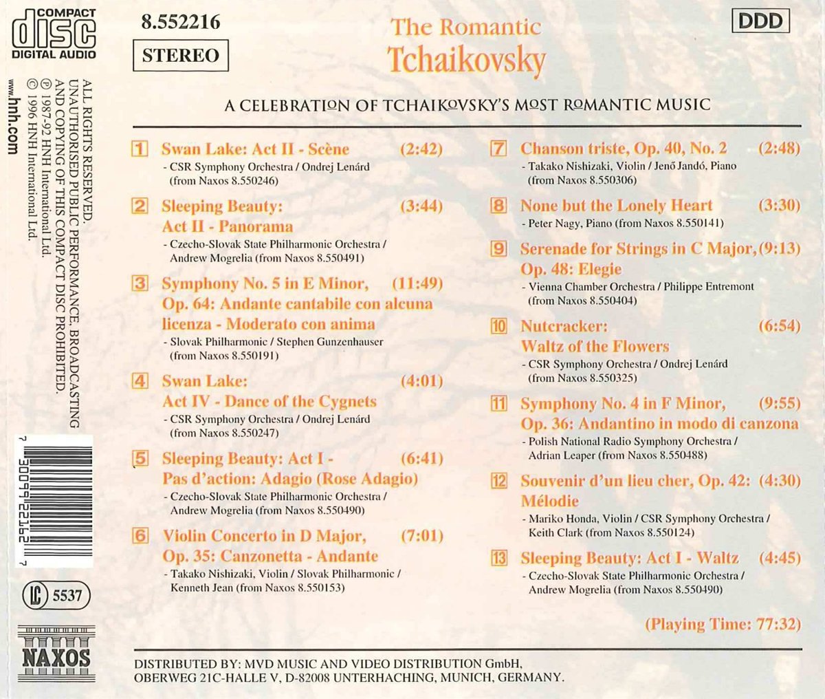 THE ROMANTIC TCHAIKOVSKY - slide-1