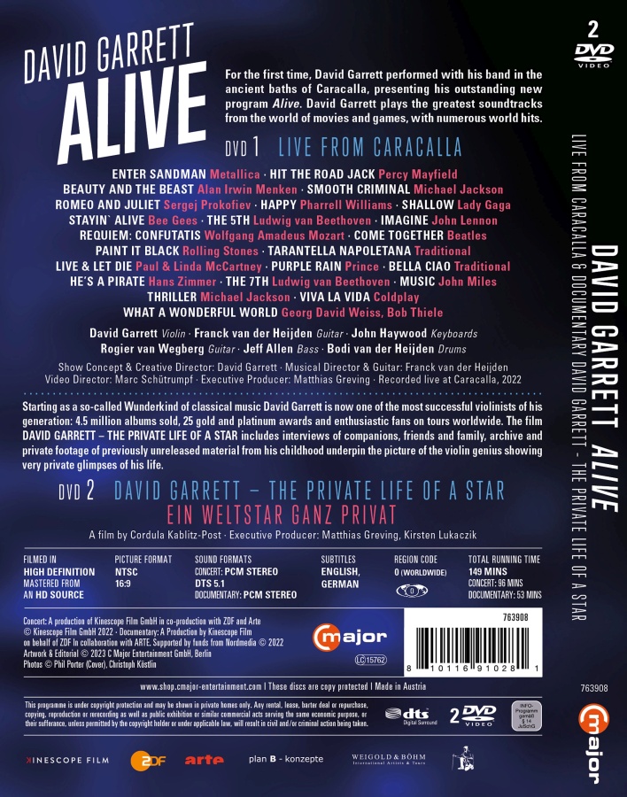 David Garrett: Alive - slide-1