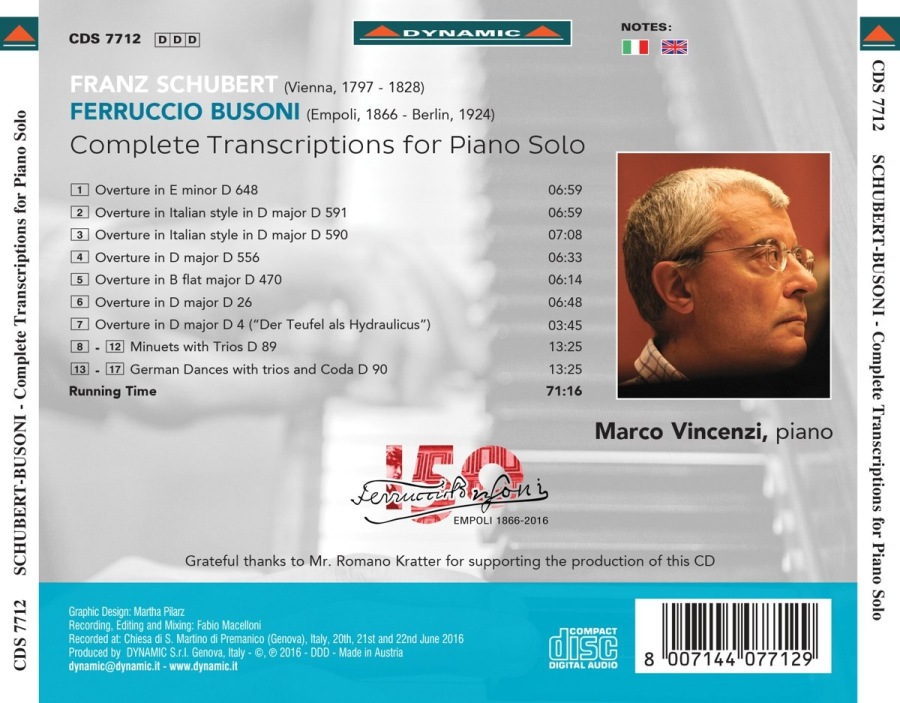 Schubert - Busoni: Complete Transcriptions for Piano Solo - slide-1