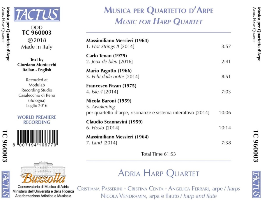 Music for Harp Quartet - slide-1