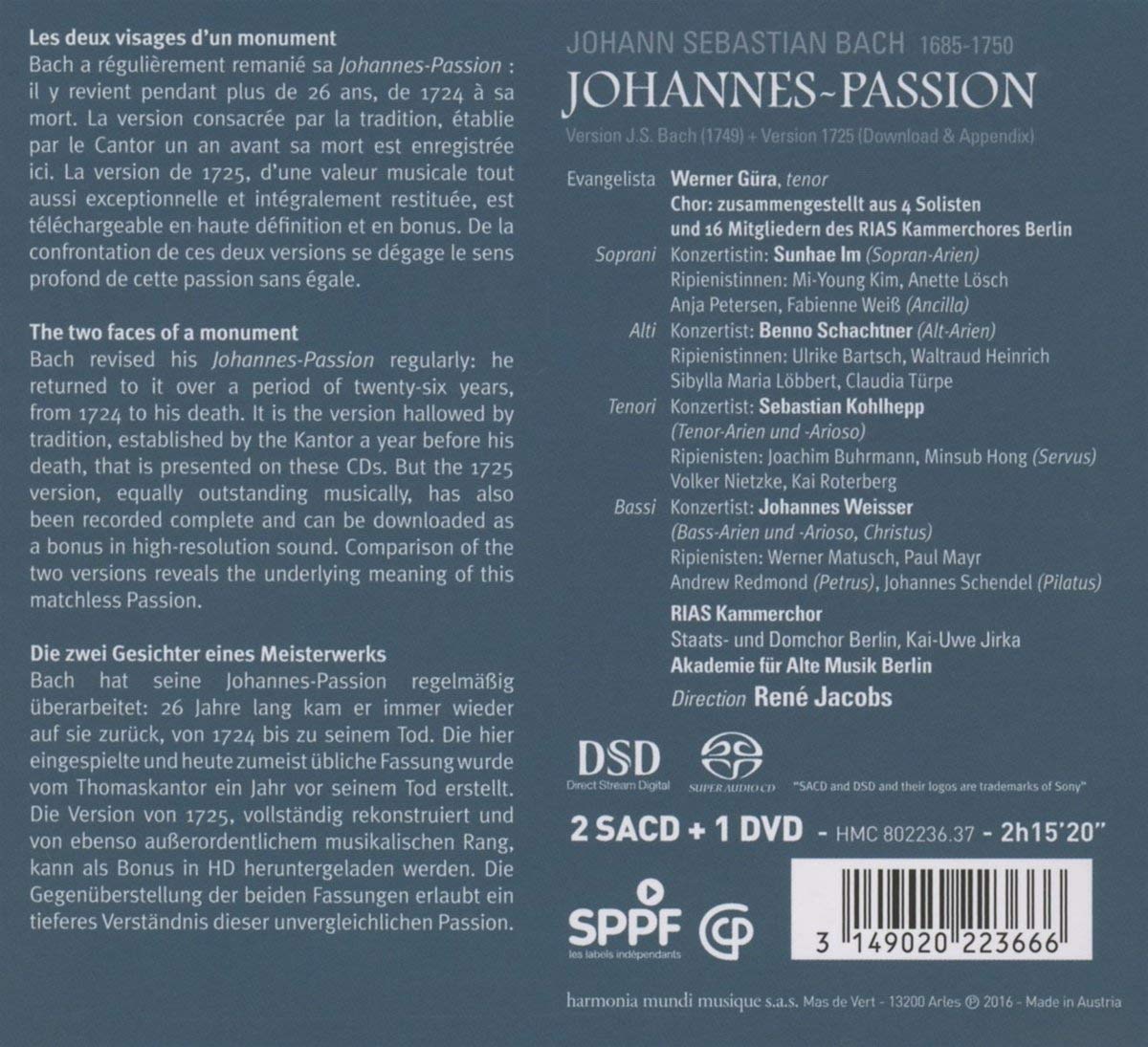 Bach: Johannes-Passion BWV 245 - slide-1