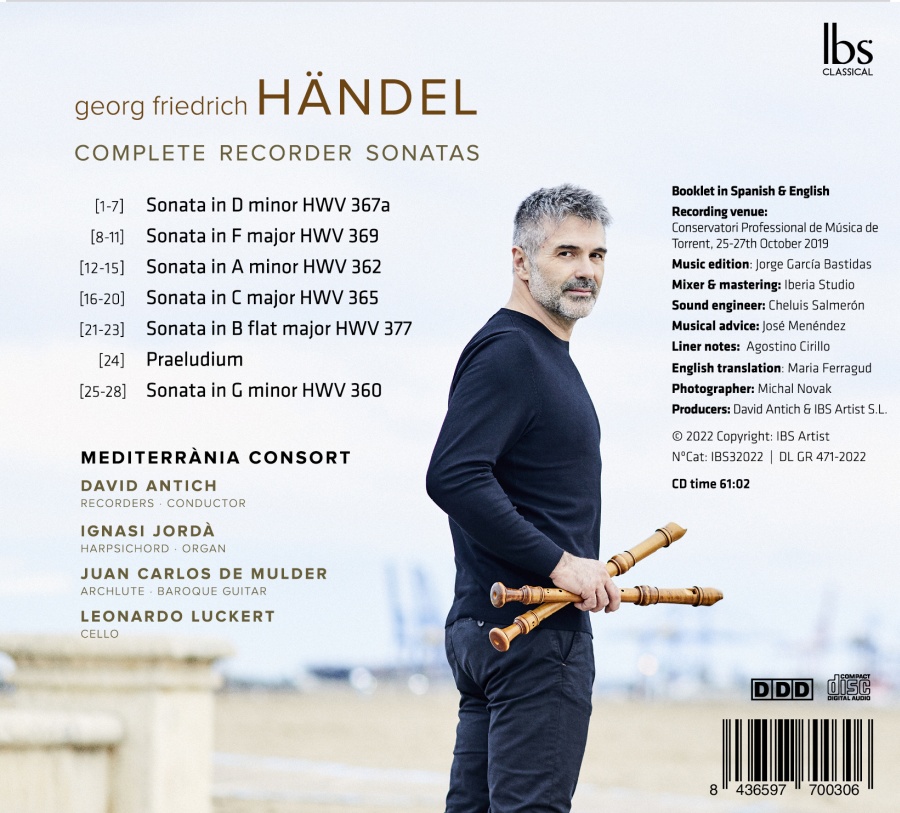 Handel: Complete Recorder Sonatas - slide-1