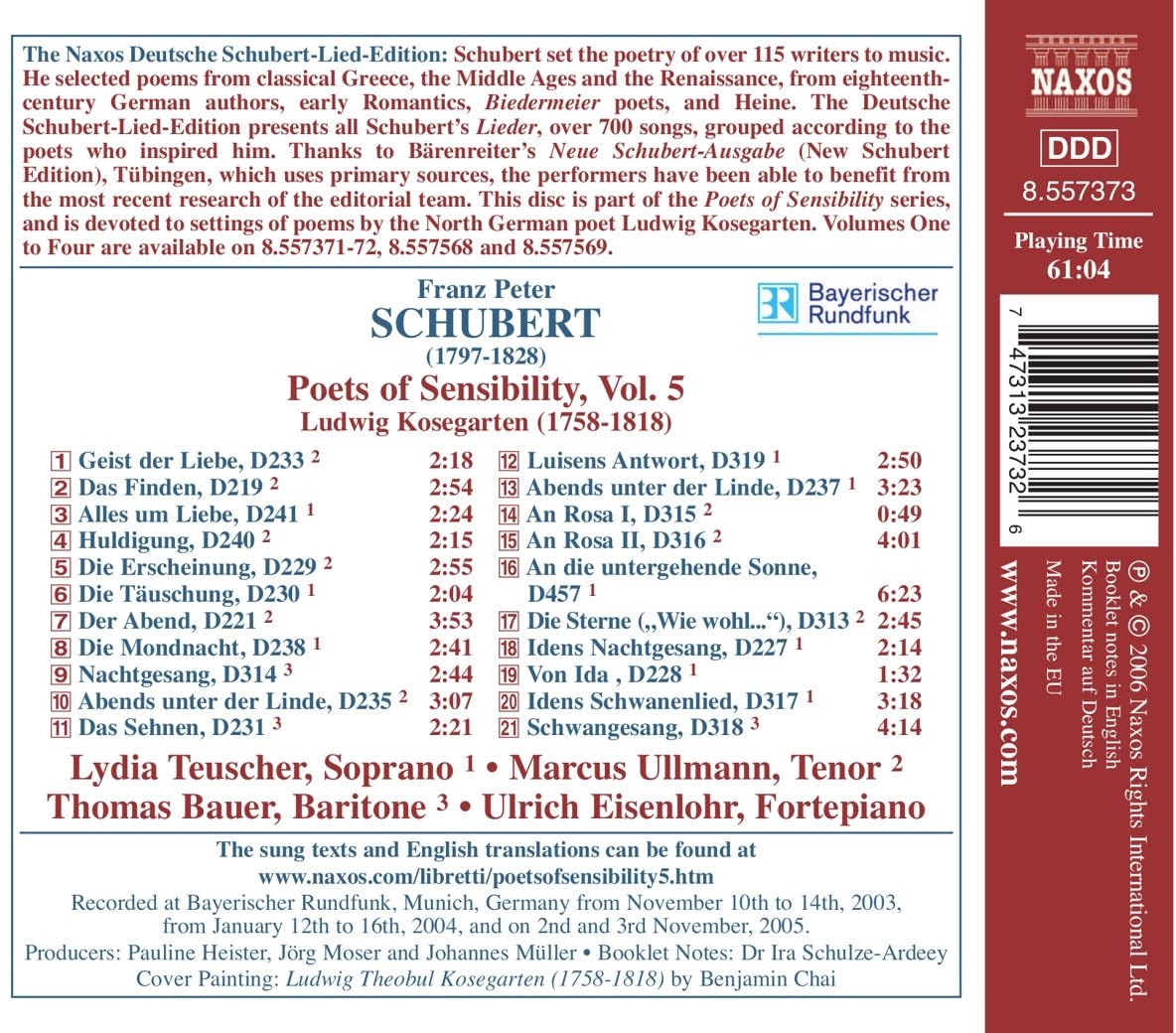 SCHUBERT: Lied Edition - slide-1