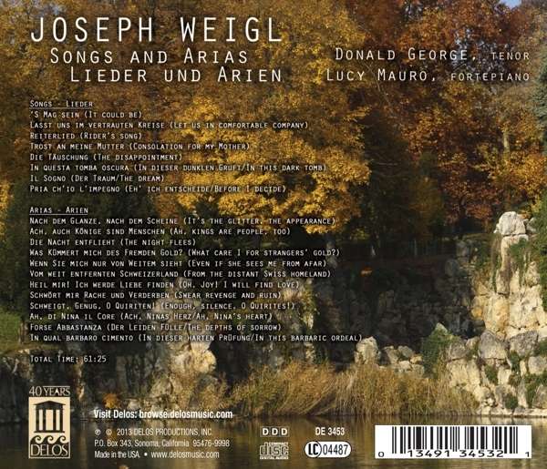 Weigl: Songs and Arias - slide-1