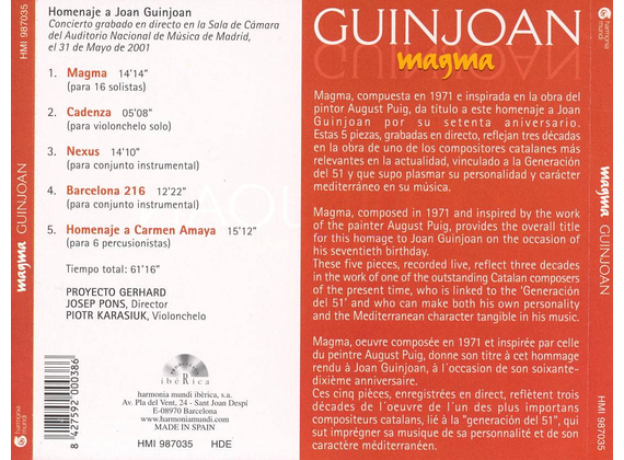 Guinjoan: Magma - slide-1