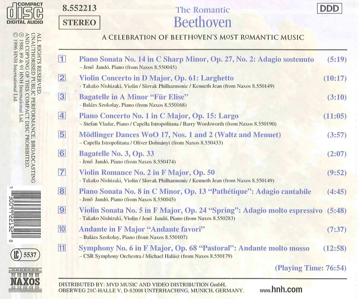 THE ROMANTIC BEETHOVEN - slide-1