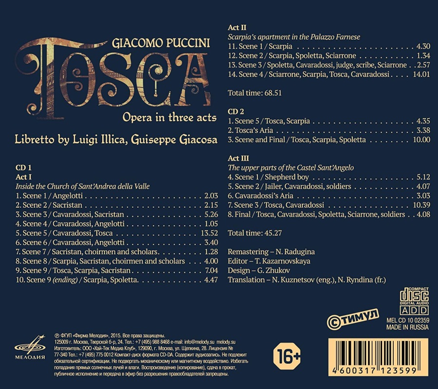 Puccini: Tosca - slide-1