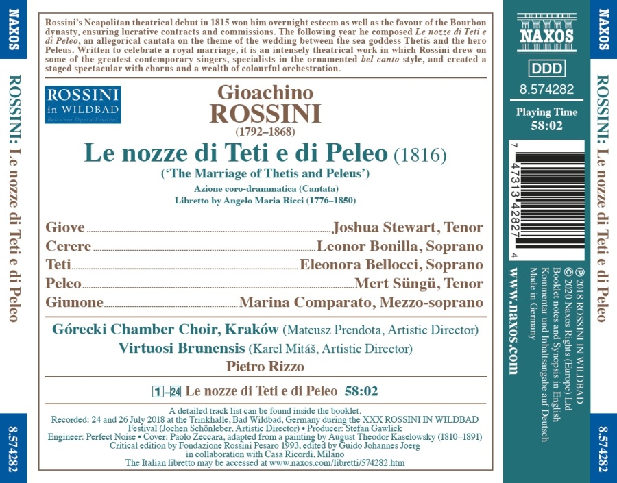 Rossini: Le nozze di Teti e di Peleo - slide-1