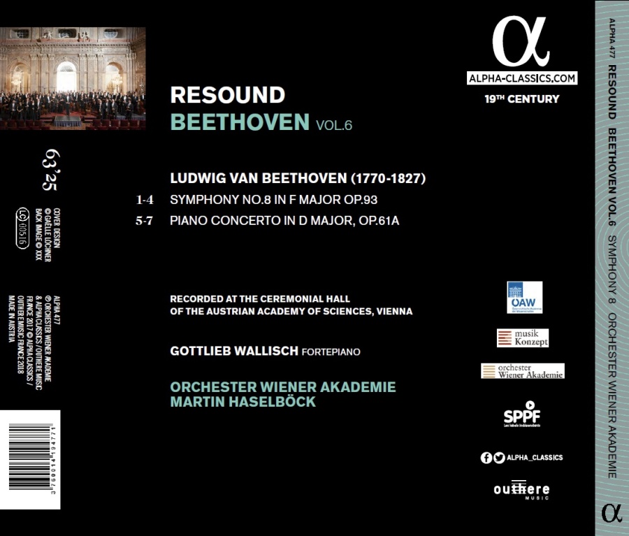Resound Beethoven Vol. 6 - Symphony No. 8; Piano Concerto op. 61a - slide-1