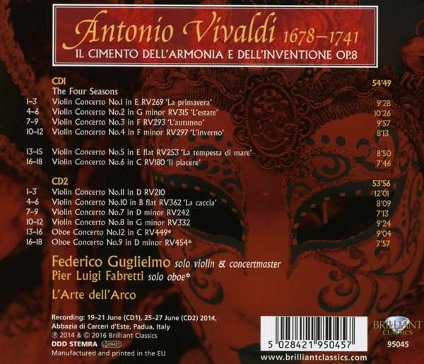 Vivaldi: Il cimento dell’armonia e dell’inventione Op. 8 - slide-1