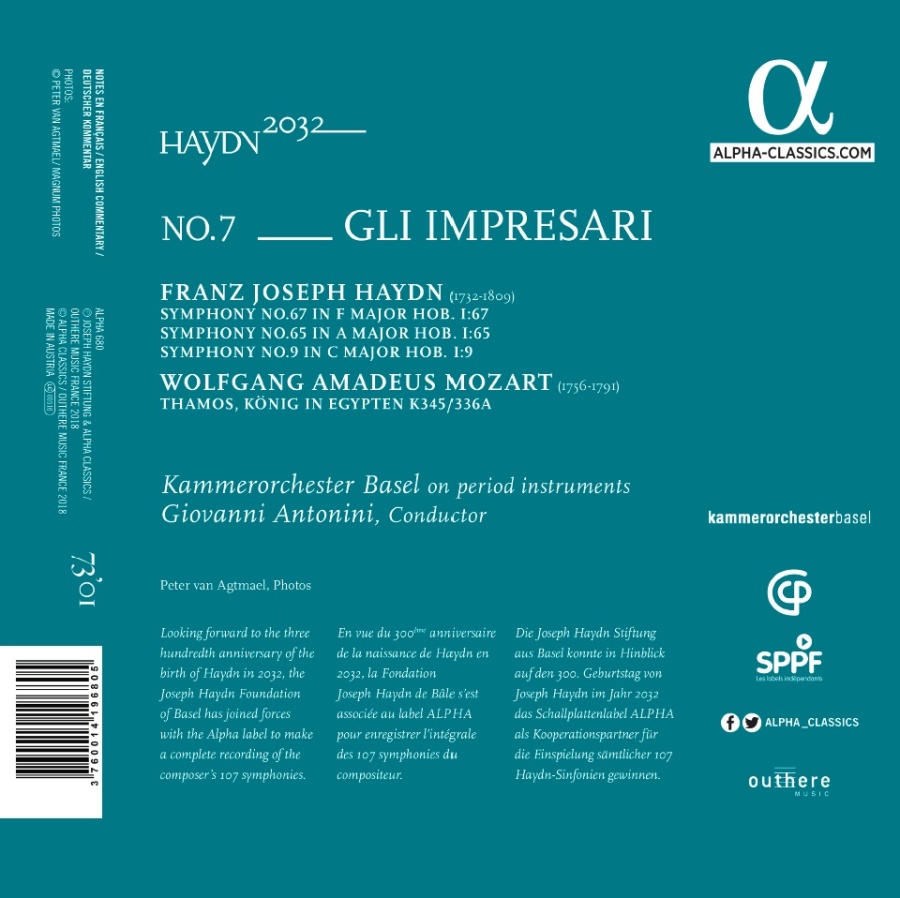 Haydn 2032 Vol. 7: Gli Impresari - slide-1