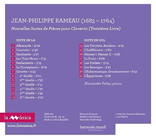 Rameau: Suites, Livre III - slide-1