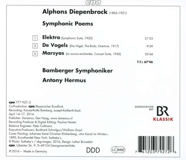 Diepenbrock: Symphonic Poems - slide-1