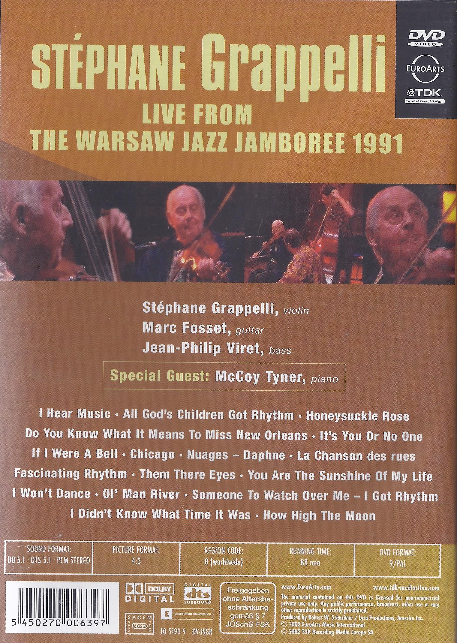 WARSAW JAZZ JAMBORE - S. GRAPPELLI - slide-1