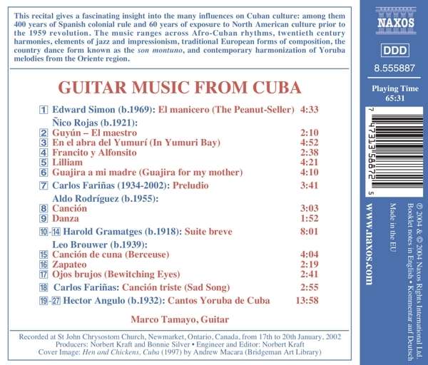 GUITAR MUSIC FROM CUBA - slide-1