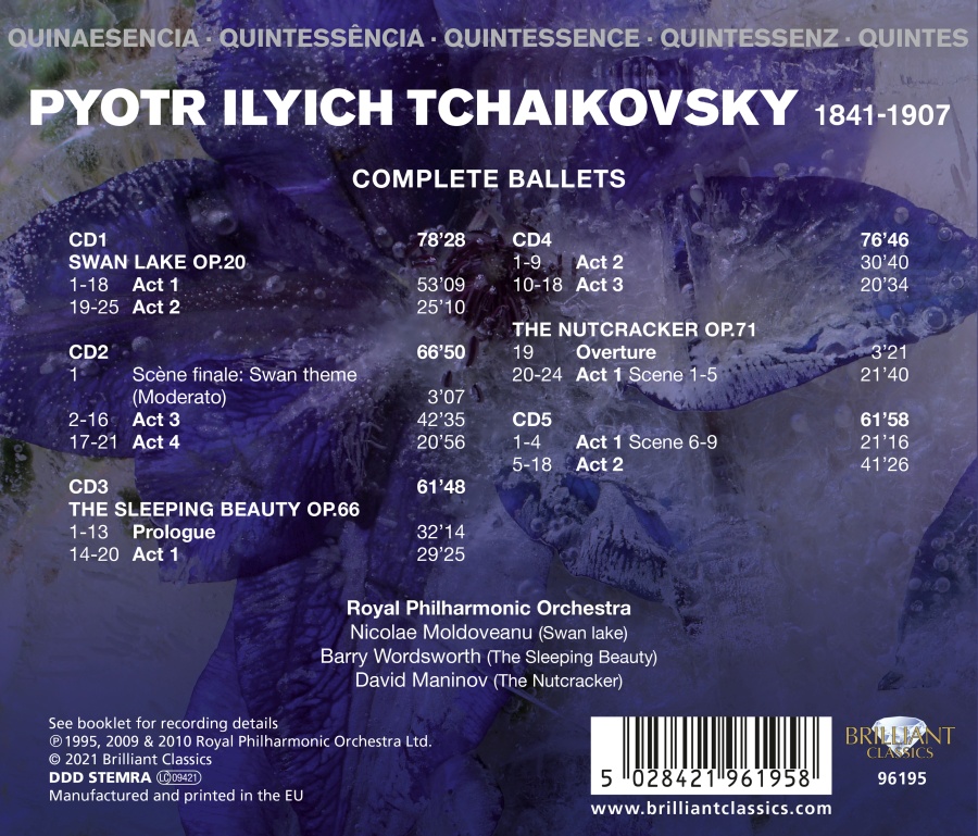 Quintessence Tchaikovsky: Complete Ballets - slide-1
