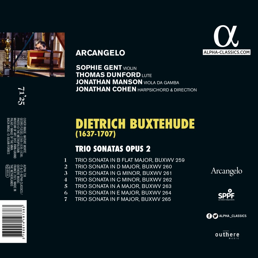 Buxtehude: Trio Sonatas Op. 2 - slide-1