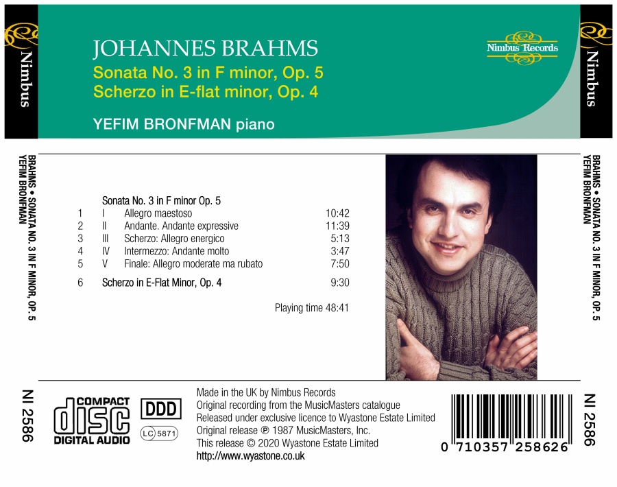 Brahms: Sonata No. 3; Scherzo - slide-1