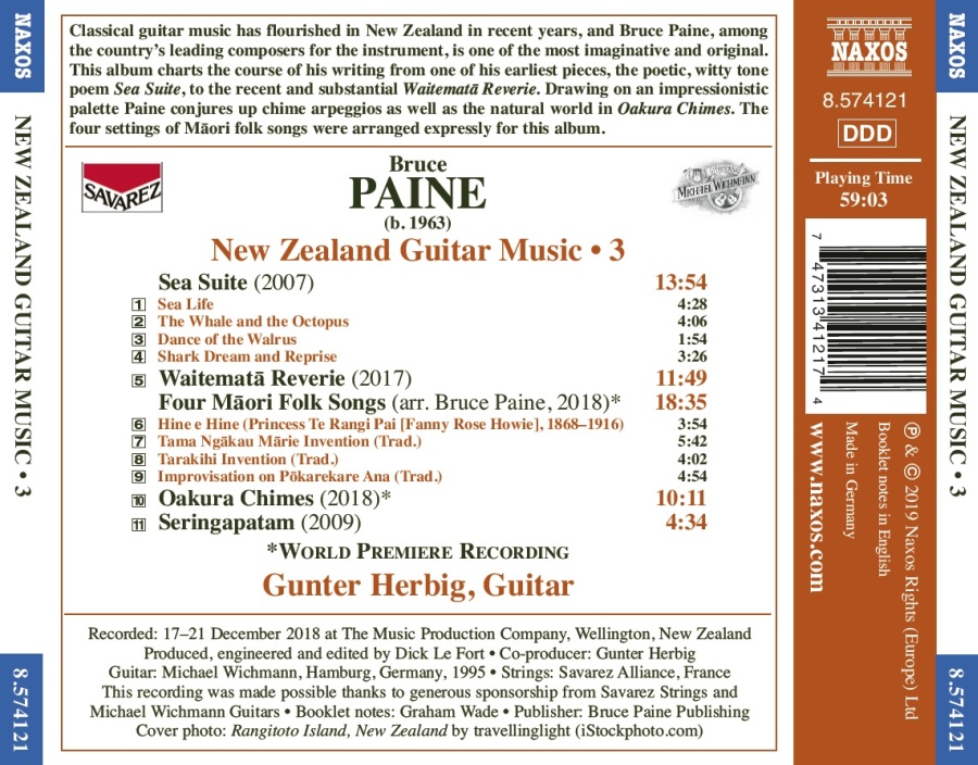 Waitemata Reverie - New Zealand Guitar Music Vol. 3 - slide-1