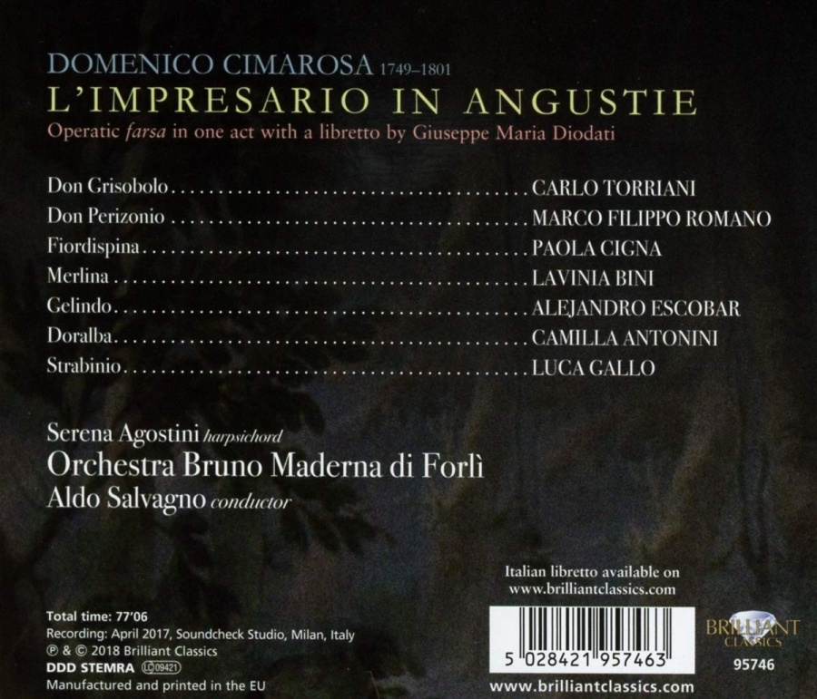 Cimarosa: L'impresario in Angustie - slide-1