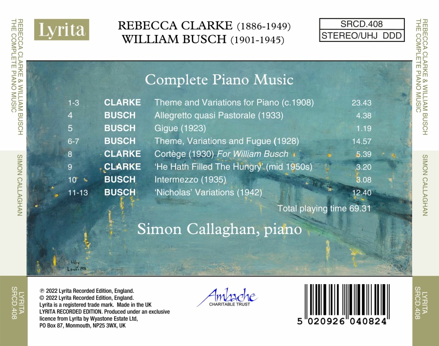Clarke & Busch: Complete Piano Music - slide-1