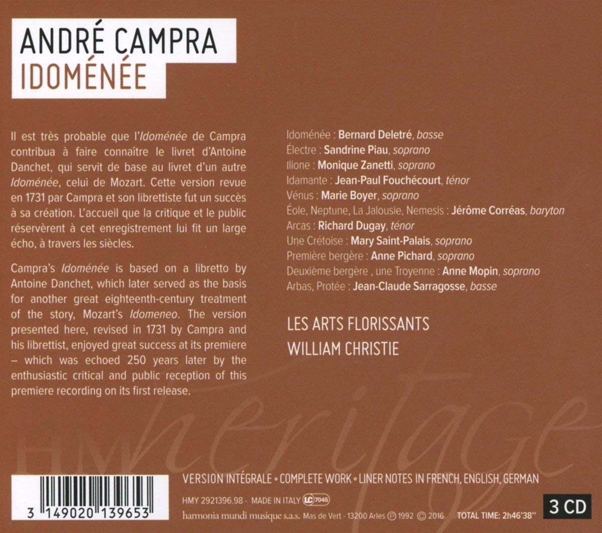 Campra: Idoménée, tragédie lyrique - slide-1