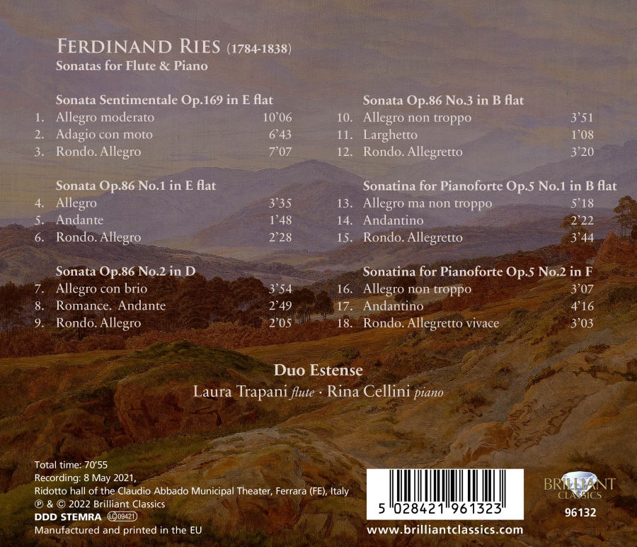 Ries: Sonatas for Flute & Piano - slide-1