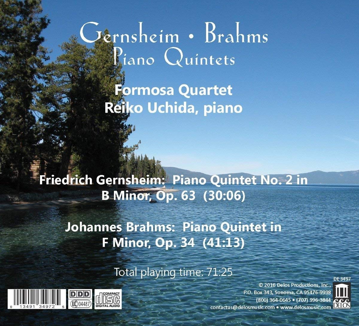Brahms & Gernsheim: Piano Quintets - slide-1