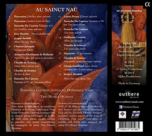 Au Sainct Nau – Goudimel; Janequin; Du Caurroy; Costeley; Sermisy - slide-1