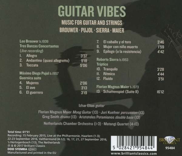 Guitar Vibes: Music for Guitar and Strings - slide-1