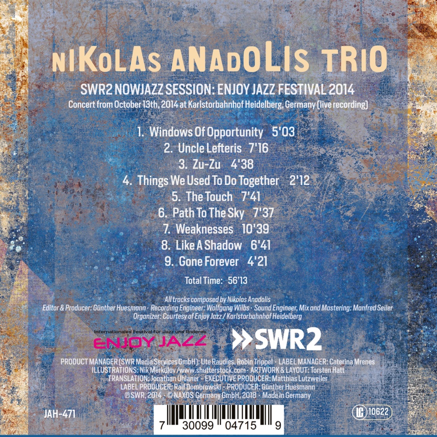 Nikolas Anadolis Trio – Live at Enjoy Jazz Festival 2014 - slide-1