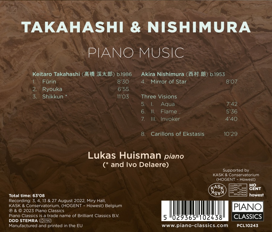 Takahashi & Nishimura: Piano Music - slide-1
