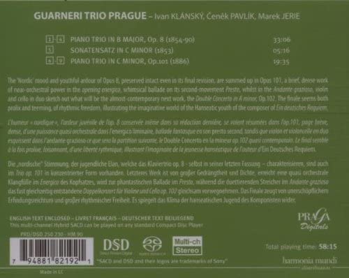 Brahms: Piano Trios Op. 8, 101 / Sonatensatz - slide-1