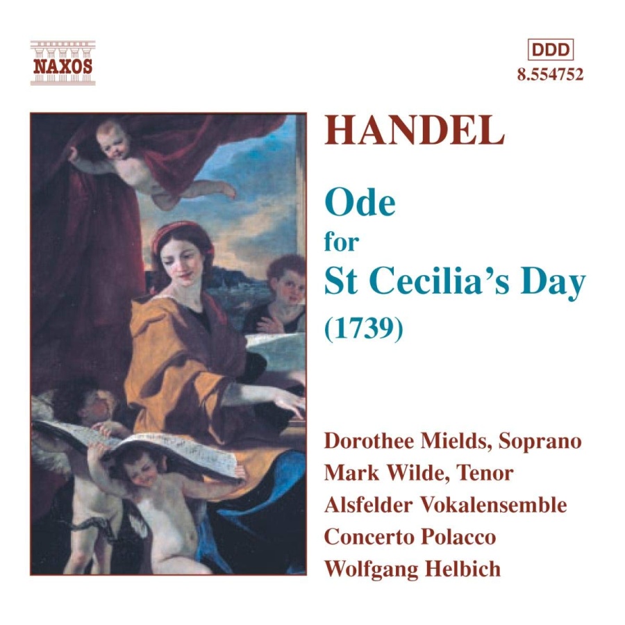 HANDEL: Ode for St. Cecilia's Day
