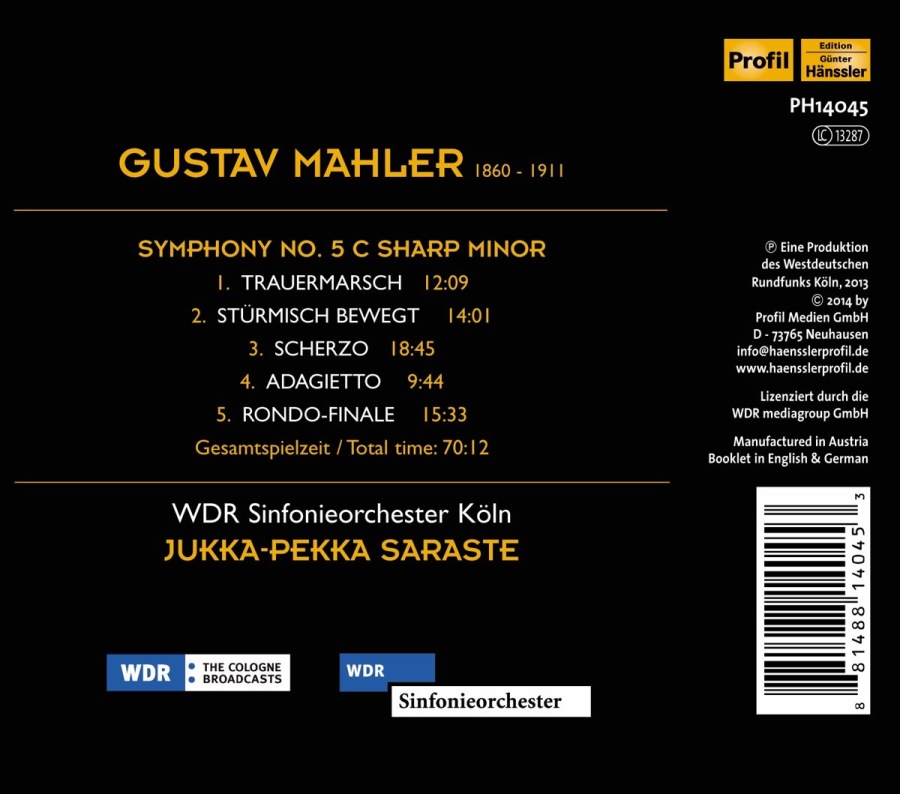 Mahler: Symphony No. 5 - slide-1