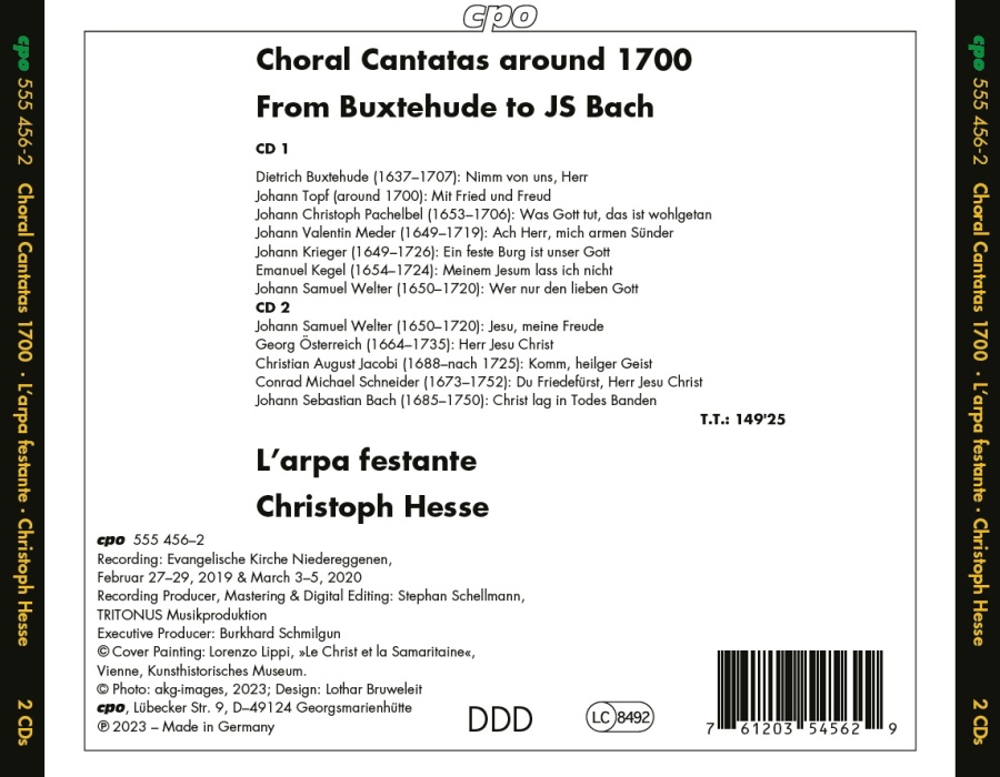 Choral Cantatas around 1700 - slide-1