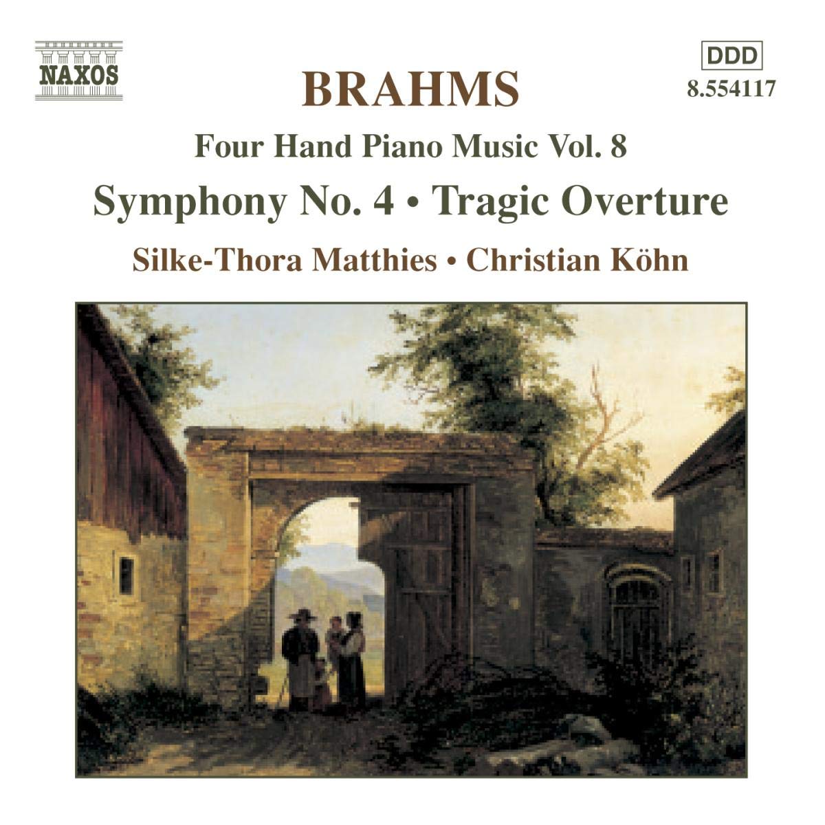 BRAHMS: Four Hand Piano Music vol. 8