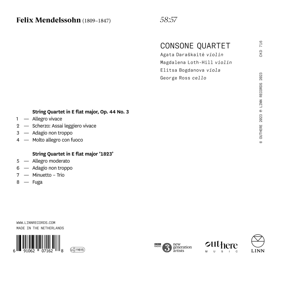 Mendelssohn: String Quartets - slide-1