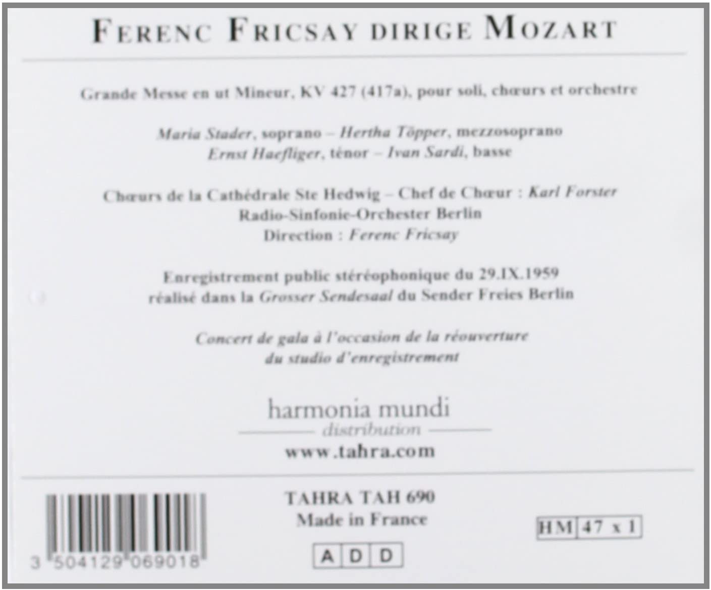 Mozart: Grosse Messe, Kv427 - slide-1