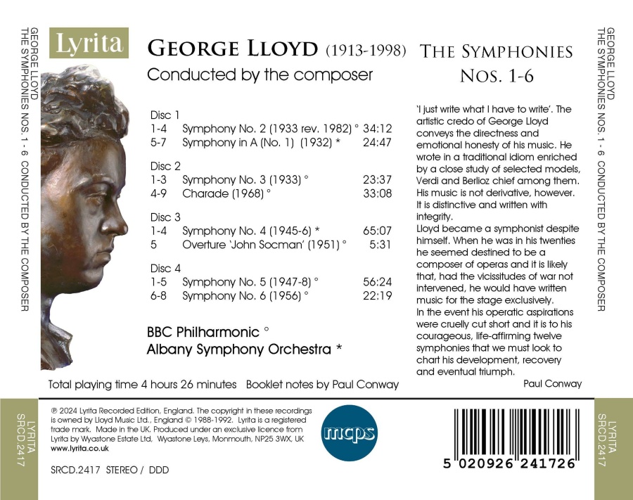 Lloyd: The Symphonies Nos. 1 - 6 - slide-1