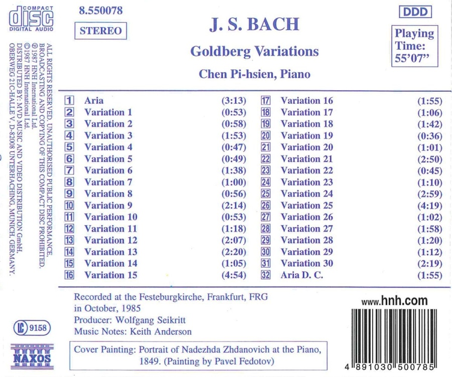 Bach: Goldberg Variations BWV988 - slide-1