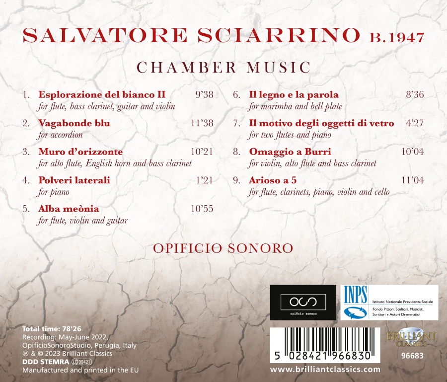 Sciarrino: Chamber Music - slide-1