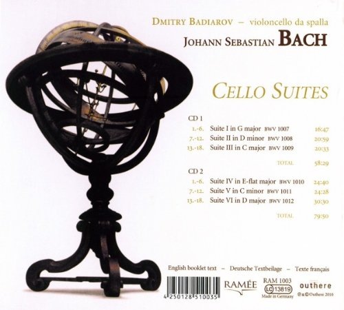 BACH: Cello suites - slide-1