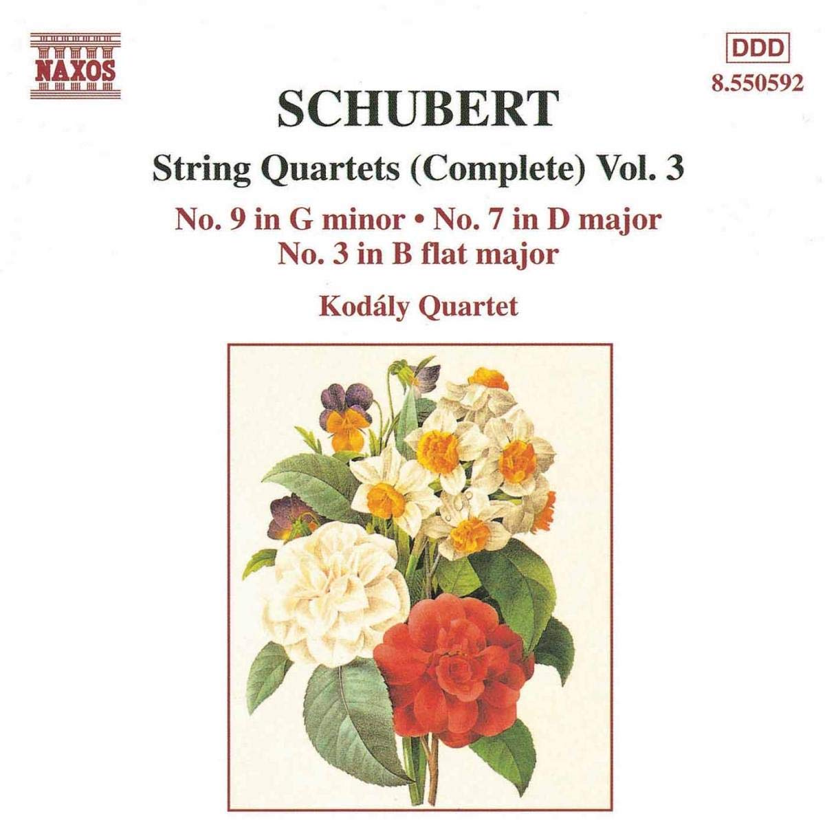SCHUBERT: String Quartets vol. 3