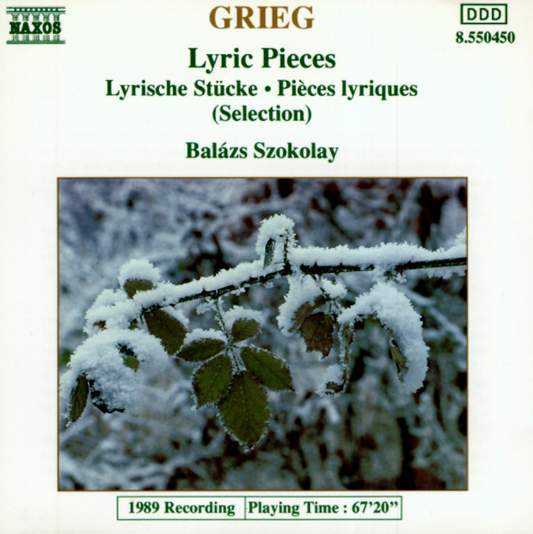 Grieg: Lyric Pieces, Books 1-10 (excerpts)