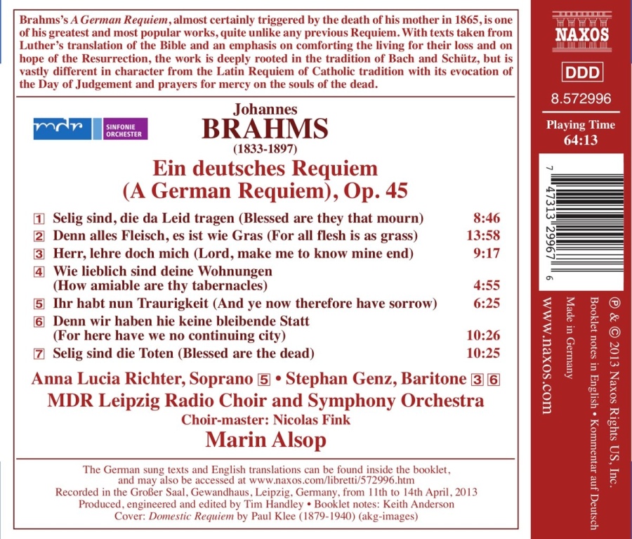 Brahms: Ein deutsches Requiem - slide-1