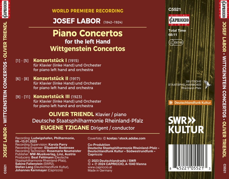 Labor: Piano Concertos - slide-1