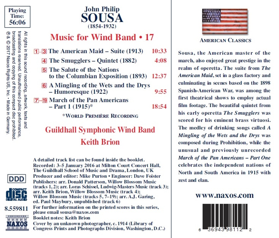 Sousa: Music for Wind Band Vol. 17 - slide-1