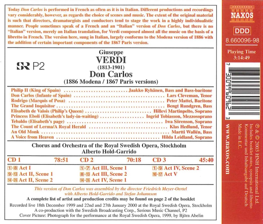 VERDI: Don Carlos - slide-1